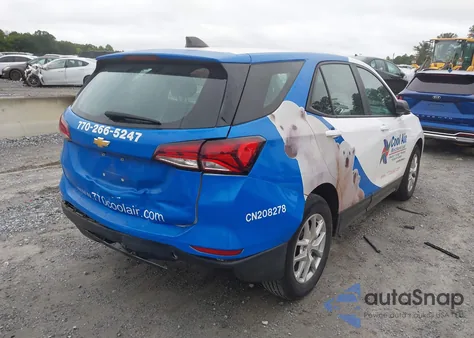 2023 Chevrolet Equinox Fwd 1Fl from USA, damaged, VIN 3GNAXFEG0PL256412
